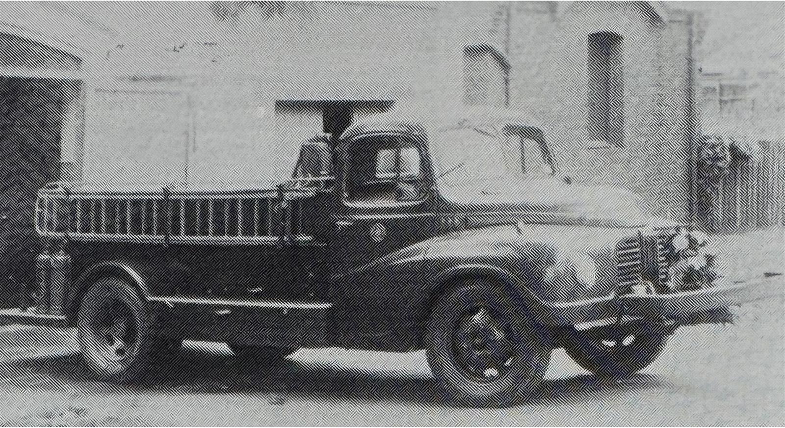 An Austin pumper used by the brigade in previous years